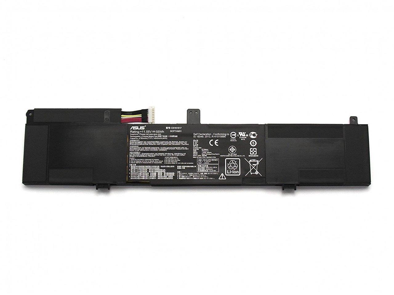 Akku Asus C31N1517 0B200-01840000 11.55V 55Wh